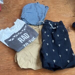 Sovereign code Boys 2 shorts, button down and tee